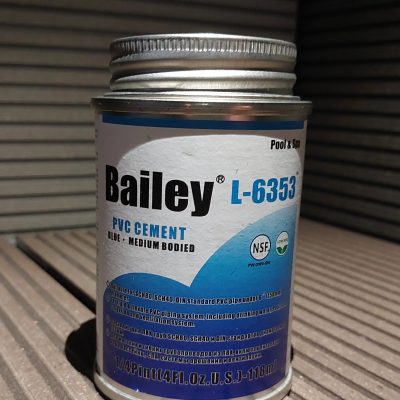 Klej do rur PVC Bailey 118 ml. z pędzelkiem L-6353
