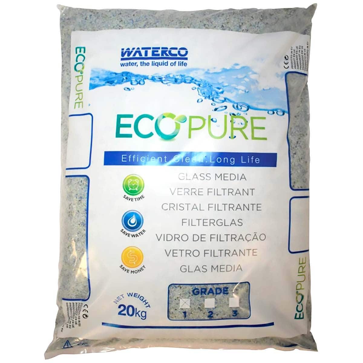 Szkło filtracyjne Waterco EcoPure 0.5-1.0 mm (20 kg)