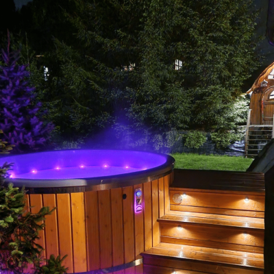 Kompletny zestaw oświetleniowy (14 lampek z soczewkami) LED RGB z przyciskiem dotykowym BCL-04