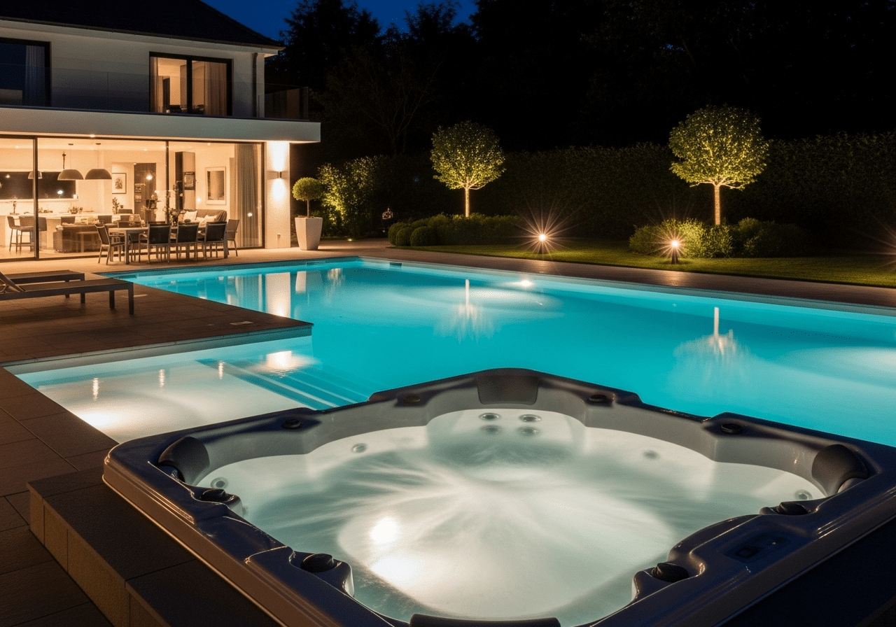 Jak oświetlić basen czy jacuzzi?