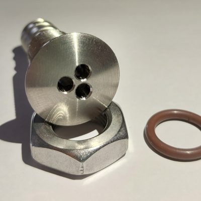 Dysza masażu powietrznego (19 mm.) stal nierdzewna szlif. DP19M