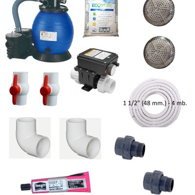 Zestaw filtracji i ogrzewania wody z nastawą temperatury ZFG3