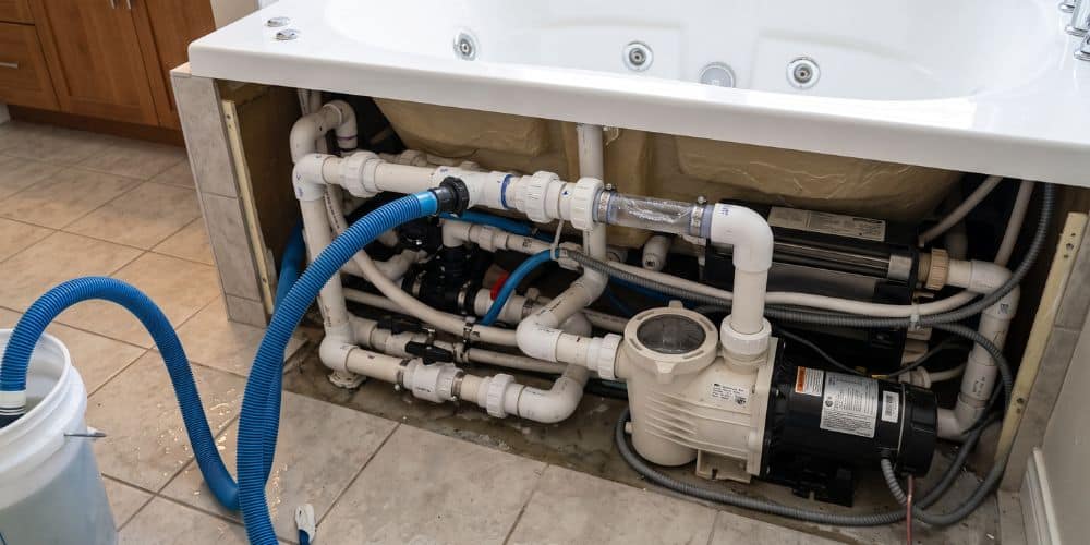 Jak czyścić rury w wannie z hydromasażem – jacuzzi